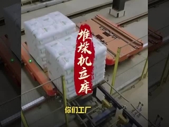 Max 45m Automatyczny system odbioru palet AS-RS Stacker dla maks 1500 kg palet