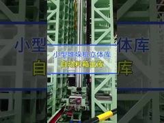 Maksymalnie 3500 kg Palety Automatyczny System Stożkowania AS-RS Stacker z Podwójnym Kolumną